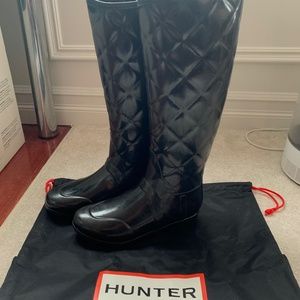 Brand new tall hunter boots